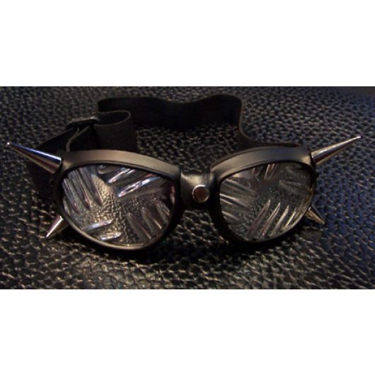 Twin Spikes Goggles w/plate lenses