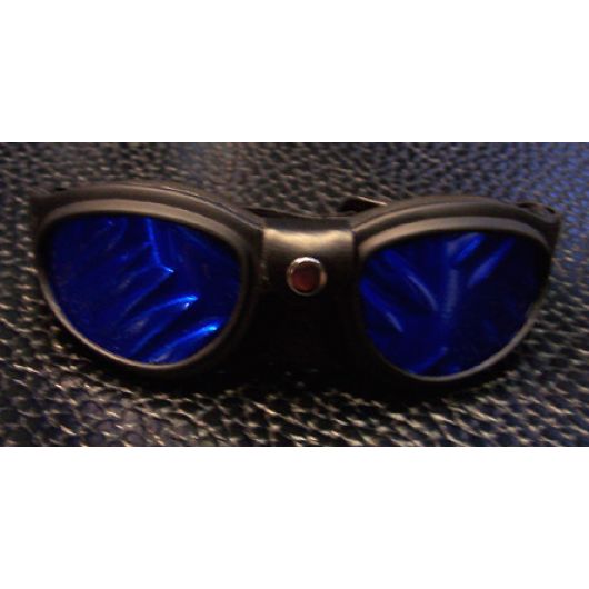 Mid size frame goggles w/plate lenses