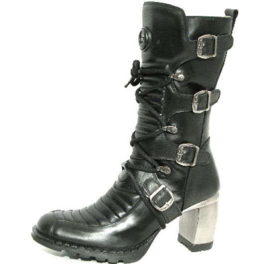 New Rock Boots 6374 Nomada e Itali Negro Formula Negro_acero T.acero