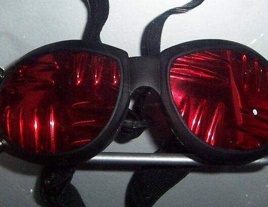 Bullet Spike Goggles w/plate lenses