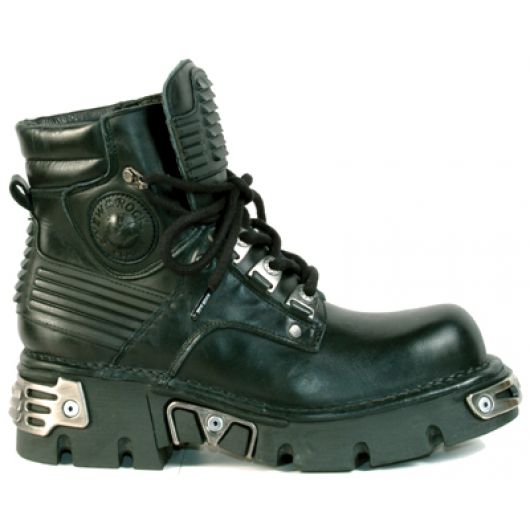 New Rock Boots 924 Itali Negro Reactor Negro Toberas