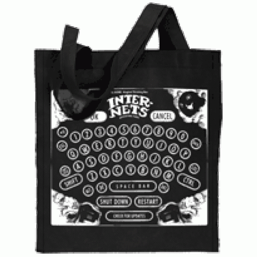 TopatoCo Glow-in-the-Dark Steampunk Ouija Board Tote Bag with LOLcats
